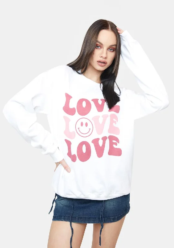 Clothing Woman Can't Deny My Love Crew Sweatshirt