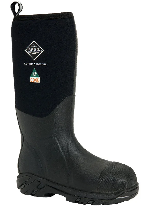 Men's High-Quality Boots Muck Boot Co. Men's Arctic Pro Steel Toe Tall Boots