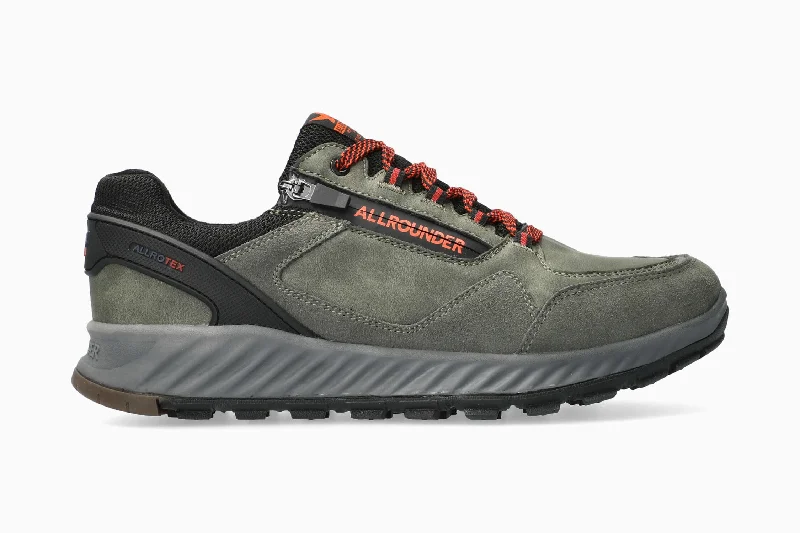 Lightweight Breathable Shoes For Men Utano-Tex - Dark Green