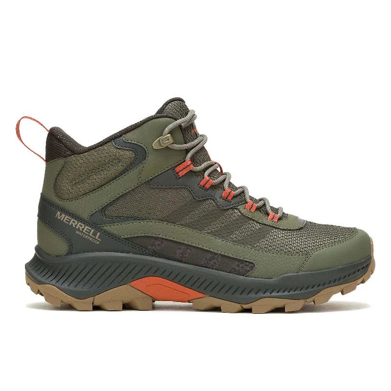 Men's Shock-Absorbing Shoes Merrell Speed Strike 2 Mid WP - Men's