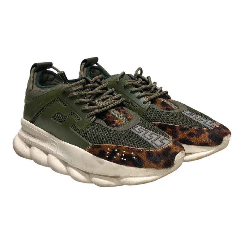 Men's Breathable Boots VERSACE/Low-Sneakers/EU 45/Animal Pattern/MLT/