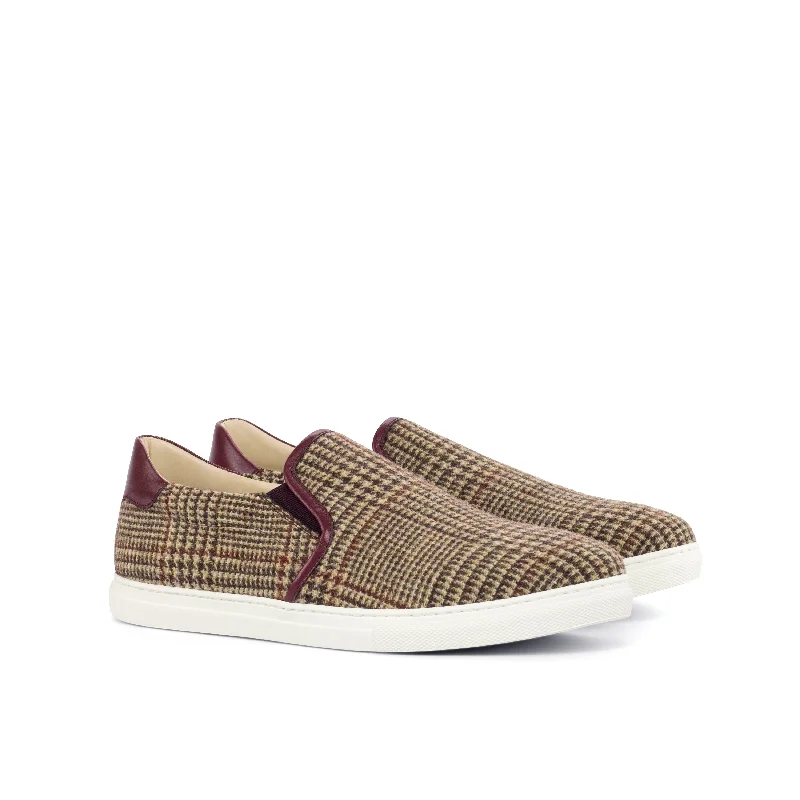Men's Flexible Boots DapperFam Versado in Tweed Men's Sartorial Slip On