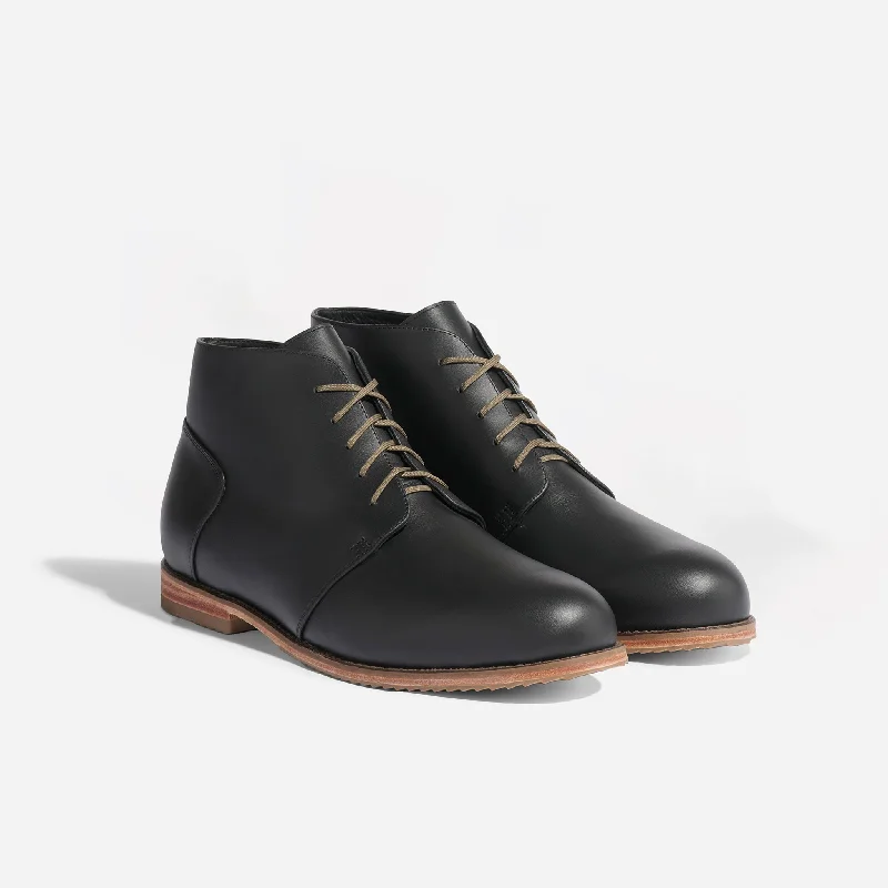 Men's Trendy Boots Everyday Chukka Boot Black