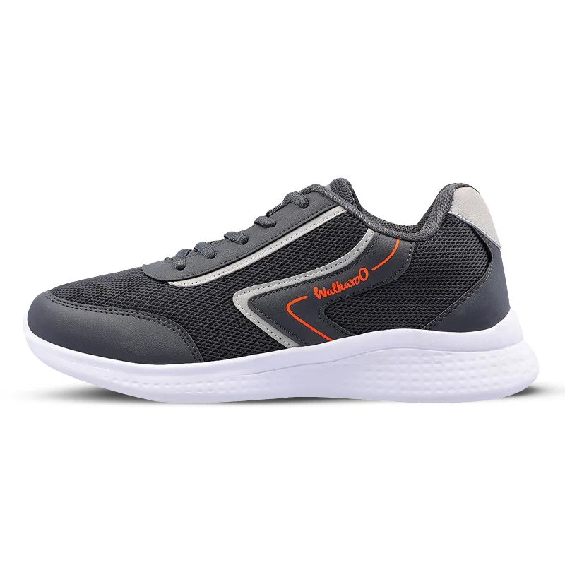 Buy More, Save More On Stylish Shoes Walkaroo Men Lace-up Training Shoes - WS3040 Grey