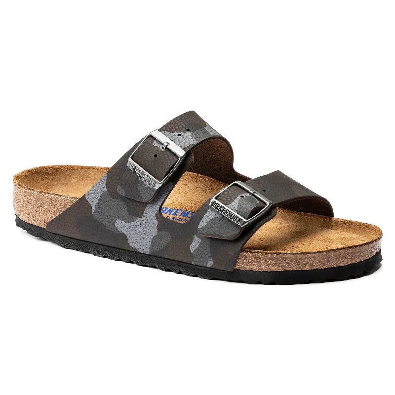 Men's Shock-Absorbing Shoes Birkenstock Arizona Desert Soil Soft Footbed