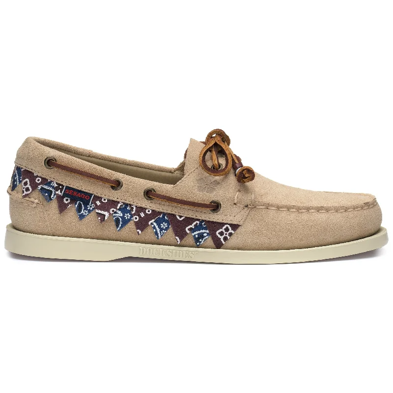 Men's Seamless Design Boots Portland Hanami - Beige Taffy