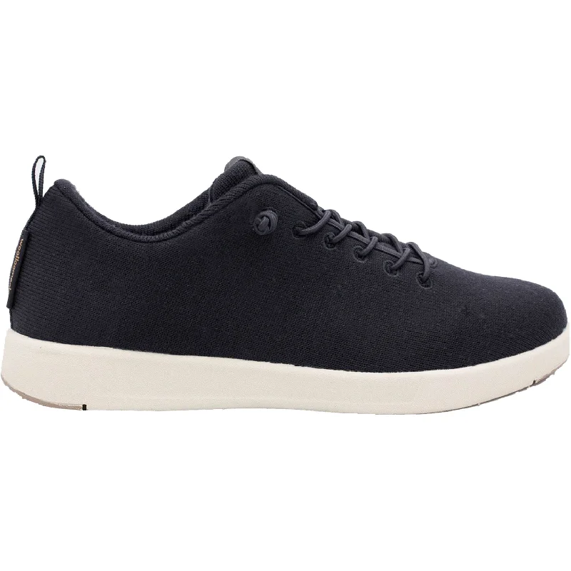 Men's Shock-Absorbing Shoes Unisex Woolloomooloo Lambton Black Wool