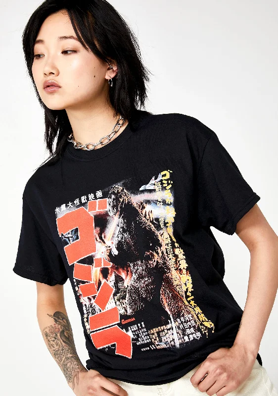 Workwear Fashion for Women Monsters Are Born Graphic Tee