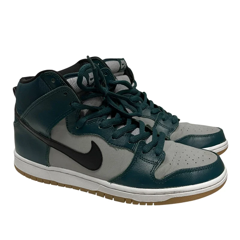 Men's Fashionable Boots NIKE/Hi-Sneakers/US 11/GRN/Newport
