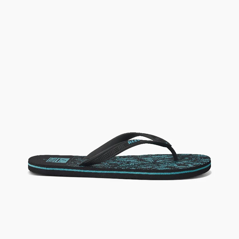 Men's Supportive Shoes Reef Seaside Prints