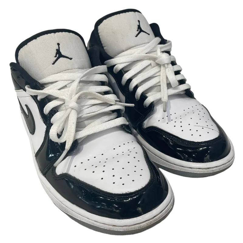 Men's Cozy Boots NIKE/Low-Sneakers/US 9.5/Cotton/BLK/Air Jordan 1 Low SE