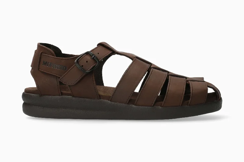 Men's Breathable Shoes Sam - Dark Brown