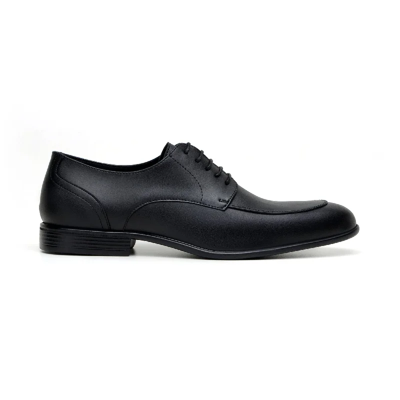 Men's Durable Boots 'Adrian' men's classic oxford in vegan leather by Zette Shoes - black Men's Durable Boots 'Adrian' men's classic oxford in vegan leather by Zette Shoes - black