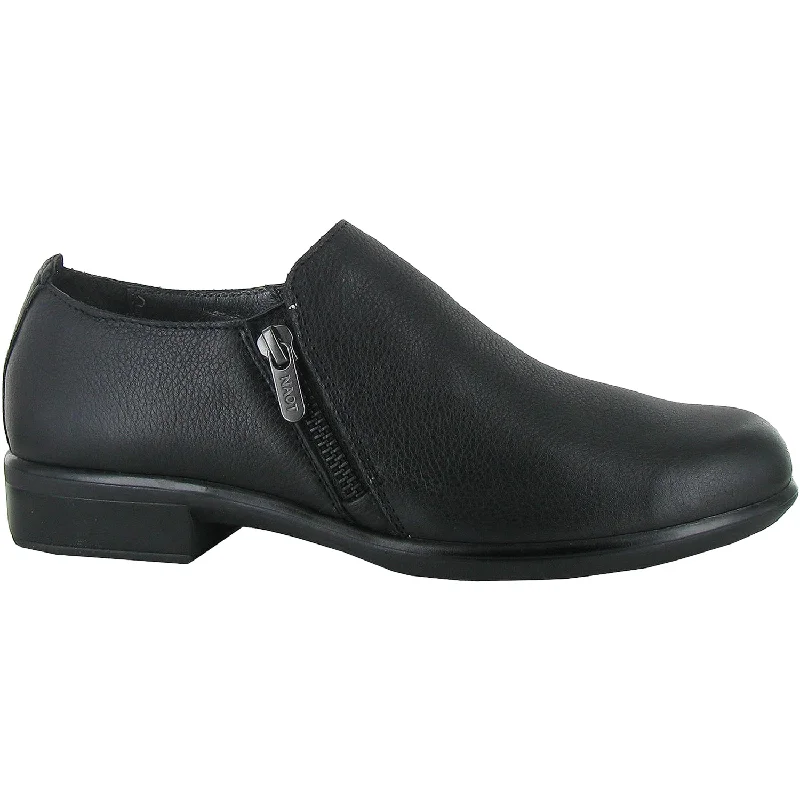 Men's Fashionable Boots Women's Naot Autan Soft Black Leather