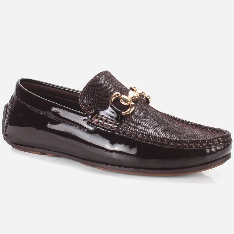 Men's Flexible Shoes Men's "EMIR" Moccasin Formal Dress Shoes
