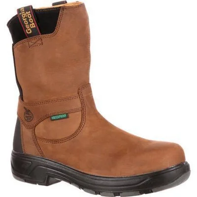 Men's Moisture-Wicking Boots Georgia Boot G5644 FLXpoint Waterproof Comp Toe Work Boots