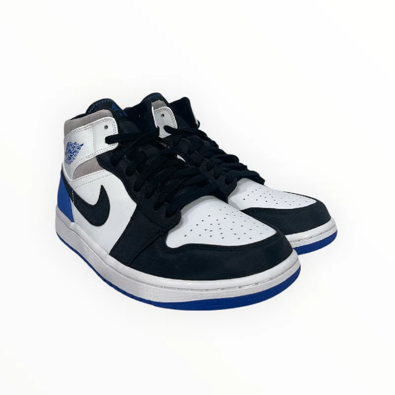 Men's Minimalist Boots NIKE/Hi-Sneakers/US 10.5/Leather/BLU/ROYAL BLACK TOE