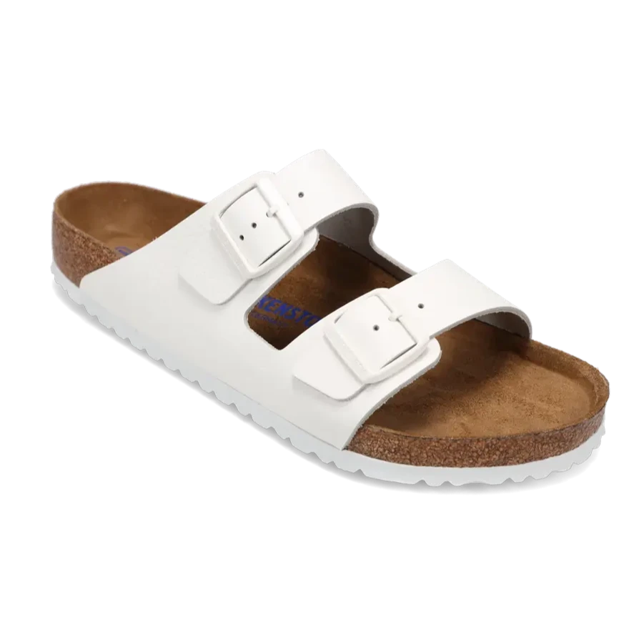 Exclusive Shoe Sale Event Happening Now Men's Arizona Soft Footbed White Leather