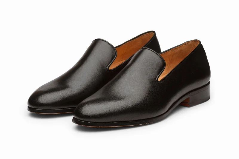 Special Sale On Breathable Shoes Venetian Loafer - Black