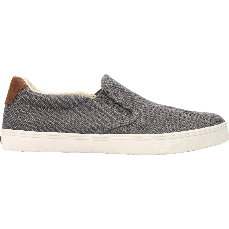 Men's Stylish Shoes Men's Taos Hutch Grey Canvas