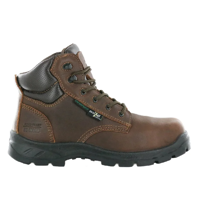 Men's All-Day Wear Boots NT Work Men's Big Don MG Dark Brown Leather Composite Toe Xrd® Internal Met-Guard Waterproof Work Boot Men's All-Day Wear Boots NT Work Men's Big Don MG Dark Brown Leather Composite Toe Xrd® Internal Met-Guard Waterproof Work Boot