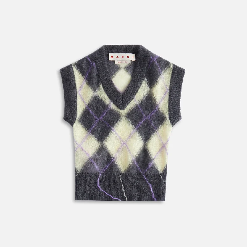 Sale On Clothing Marni V-Neck Sweater - Endive