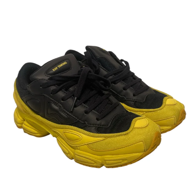 Men's Elegant Shoes RAF SIMONS/adidas/Low-Sneakers/US 5.5/Cotton/YEL/Ozweego