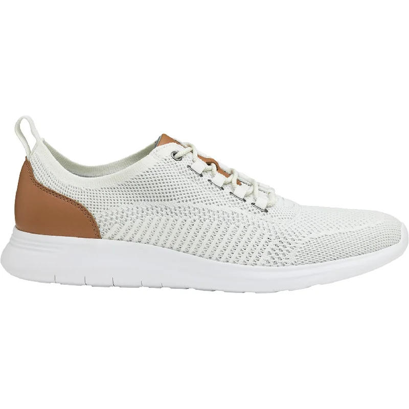 Men's Eco-Friendly Shoes Men's Johnston & Murphy Amherst Knit U-Throat Off White Knit Fabric/Leather Men's Eco-Friendly Shoes Men's Johnston & Murphy Amherst Knit U-Throat Off White Knit Fabric/Leather