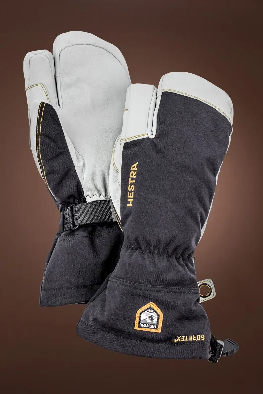 Men's Elegant Shoes Men's Army Leather GORE-TEX 3-Finger Gloves