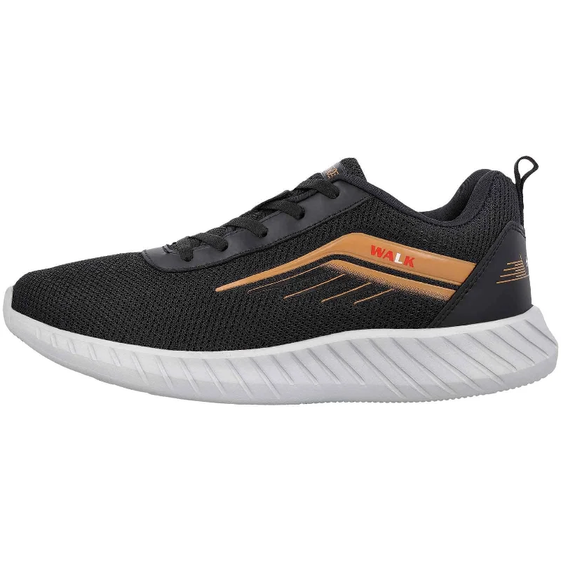 Men's Casual Shoes Men's Lace-up Walking Shoe - WS3087 Black