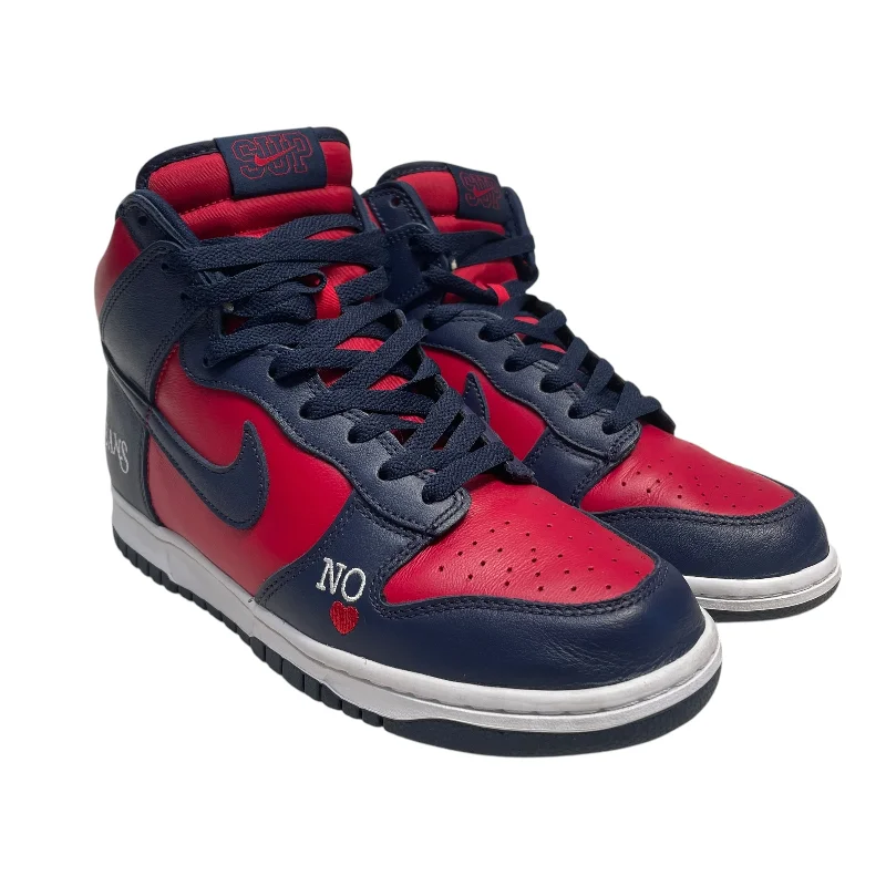 Men's Moisture-Wicking Shoes NIKE SB/Supreme/Hi-Sneakers/US 8/Border/NVY/NIKE SB SUPREME BY ANY MEANS Men's Moisture-Wicking Shoes NIKE SB/Supreme/Hi-Sneakers/US 8/Border/NVY/NIKE SB SUPREME BY ANY MEANS