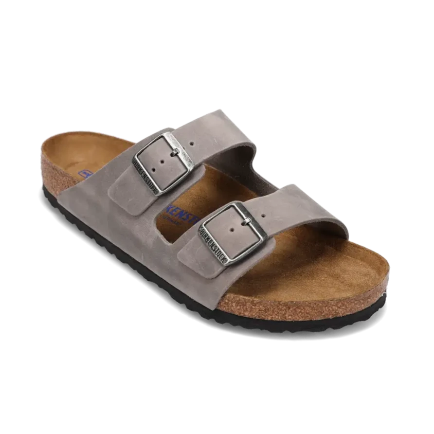 Men's Adaptive Fit Boots Men's Arizona Soft Footbed Iron Oiled Leather