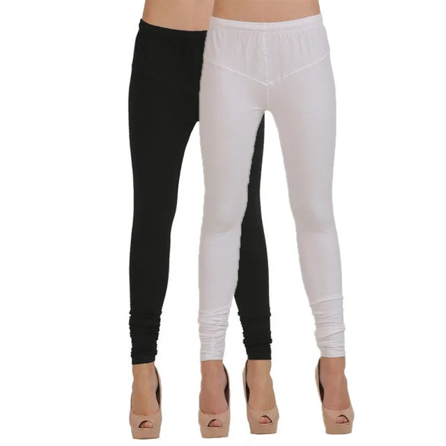 Boutique Styles T.T. Women Churidar Legging Pack Of 2