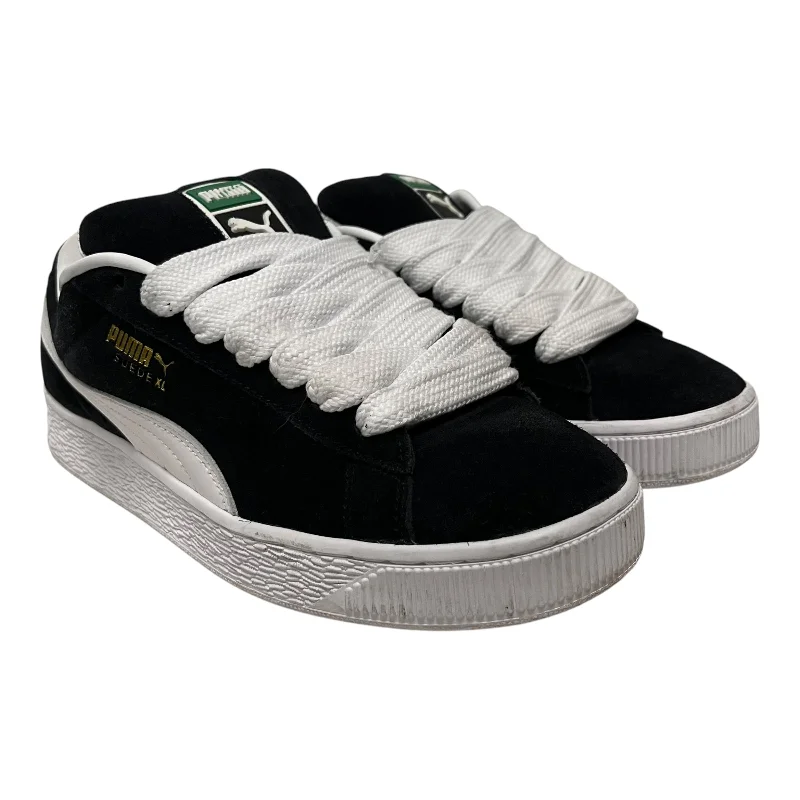 Men's Soft Shoes PUMA/Low-Sneakers/US 9/Suede/BLK/Suede XL