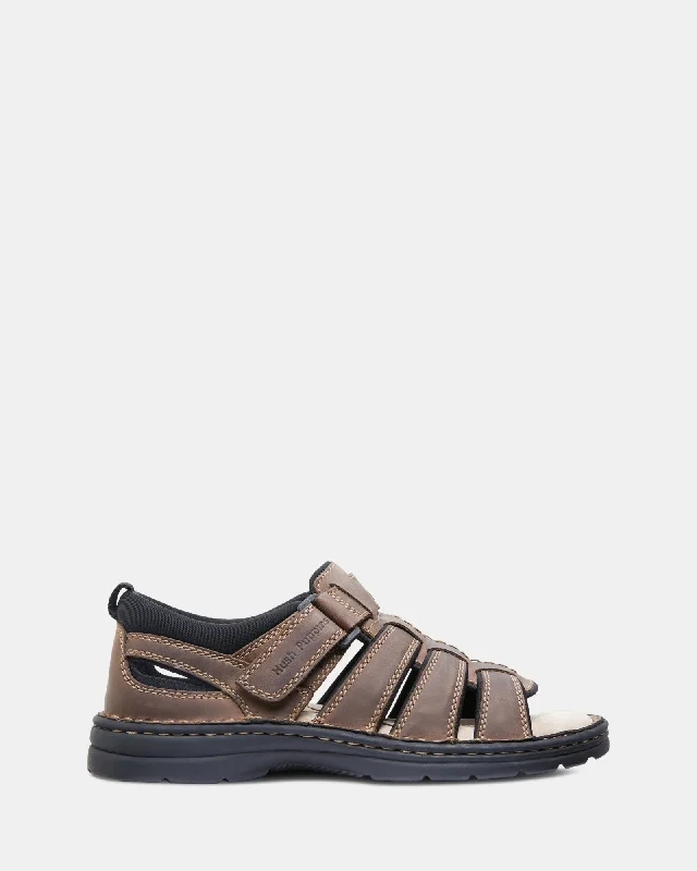 Men's Shock-Resistant Boots Spartan Brown