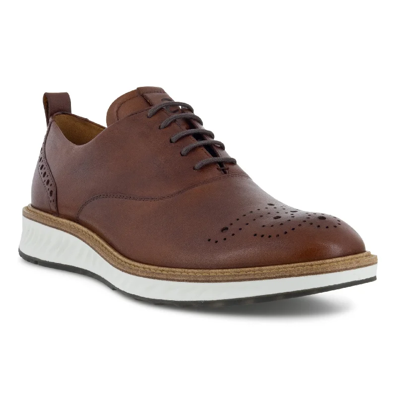 Exclusive Discount On Stylish Shoes Ecco ST.1 Hybrid Derby Cognac Men's