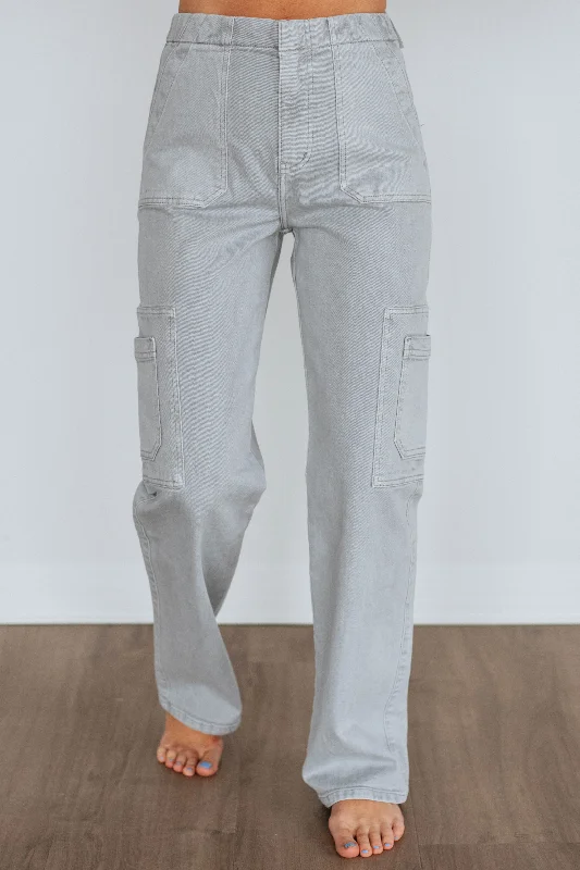 Women's Online Boutique Aubrey KanCan Jeans - Grey