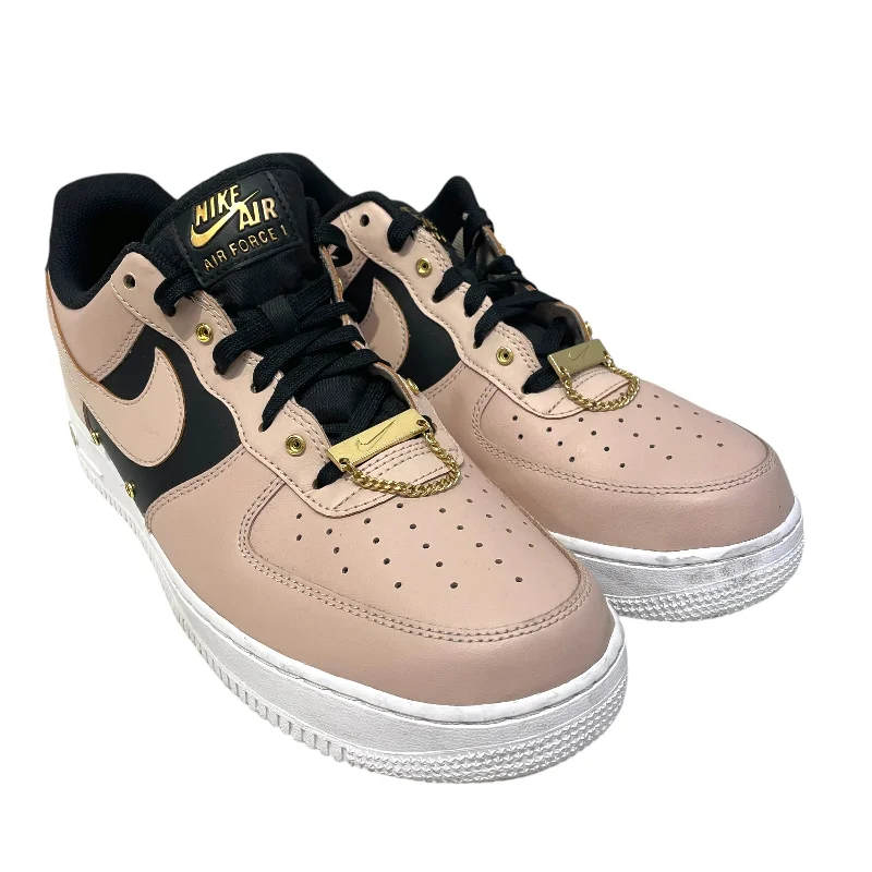 Men's Soft Shoes NIKE/AIR FORCE 1 07 PREMIUM/Low-Sneakers/US 11/Leather/PNK/DA8571-200 Men's Soft Shoes NIKE/AIR FORCE 1 07 PREMIUM/Low-Sneakers/US 11/Leather/PNK/DA8571-200