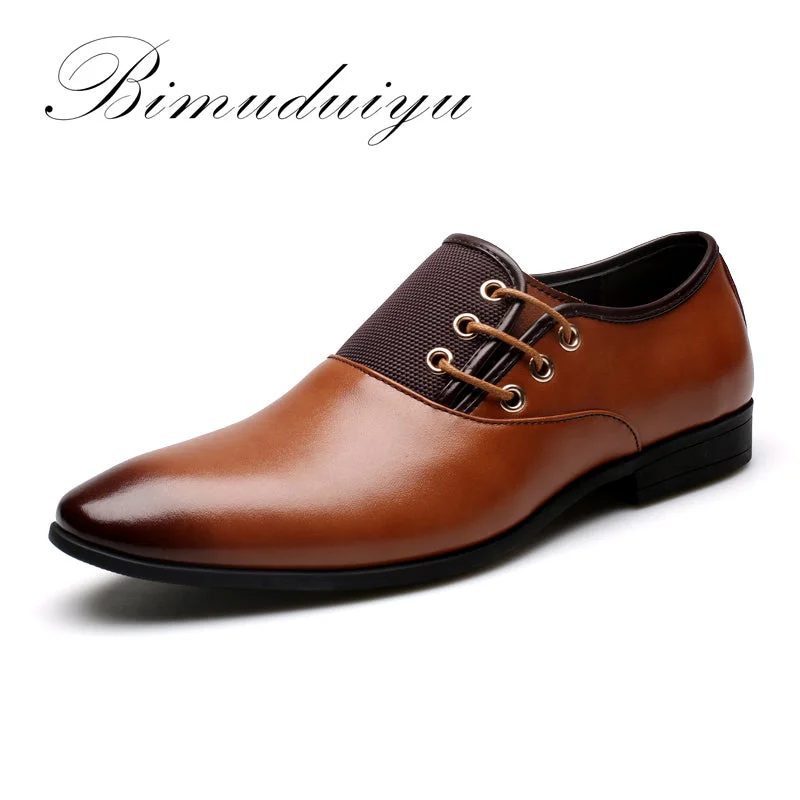 Men's Soft Shoes BIMUDUIYU Big Size 6.5-12 New Fashion Men Wedding Dress Shoes Black Shoes Round Toe Flat Business British Lace-up Men's shoes Men's Soft Shoes BIMUDUIYU Big Size 6.5-12 New Fashion Men Wedding Dress Shoes Black Shoes Round Toe Flat Business British Lace-up Men's shoes