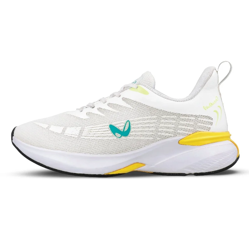 Men's Durable Boots Walkaroo Running Shoes for Men  - WS9096 White