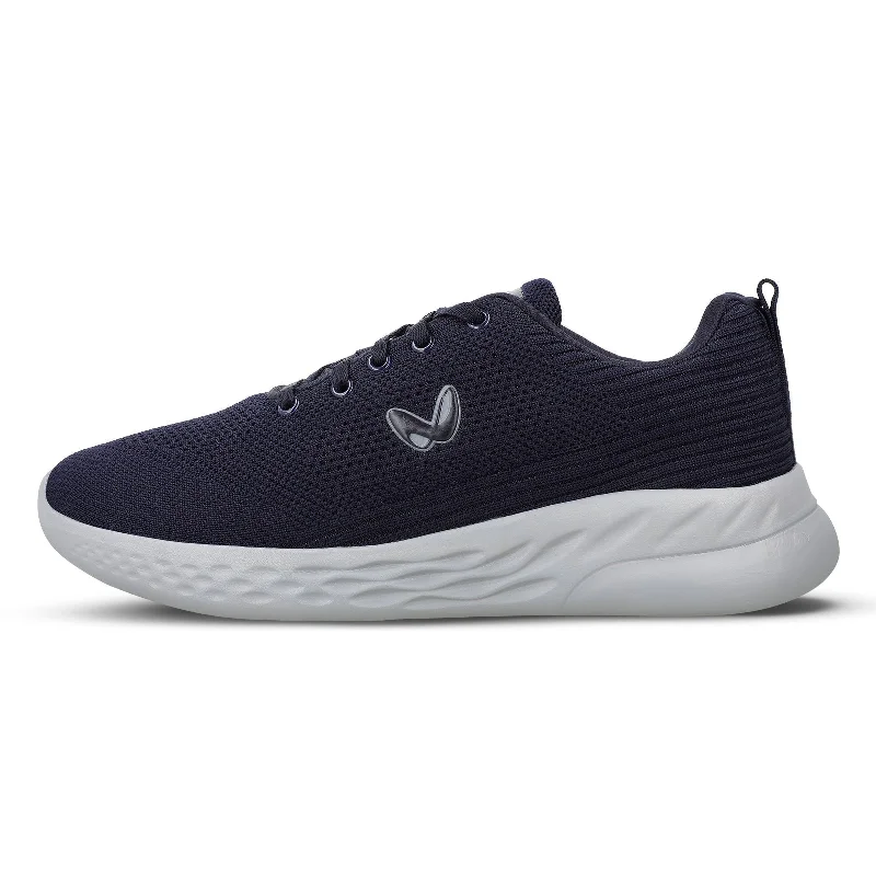 Men's Ultra-Light Boots Men's Lace-up Sports Shoes - WS9081 Navy Blue