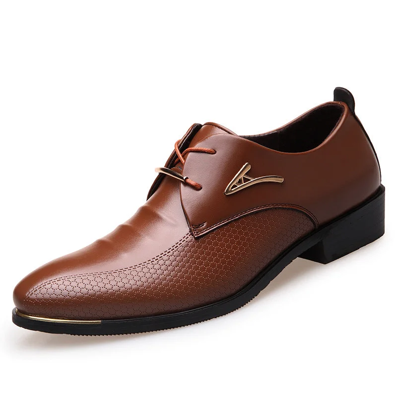 Men's Modern Boots Men Dress Shoes Pointed Toe Lace Up Men's Business Casual Shoes Brown Black Leather Oxfords Shoes Men's Modern Boots Men Dress Shoes Pointed Toe Lace Up Men's Business Casual Shoes Brown Black Leather Oxfords Shoes