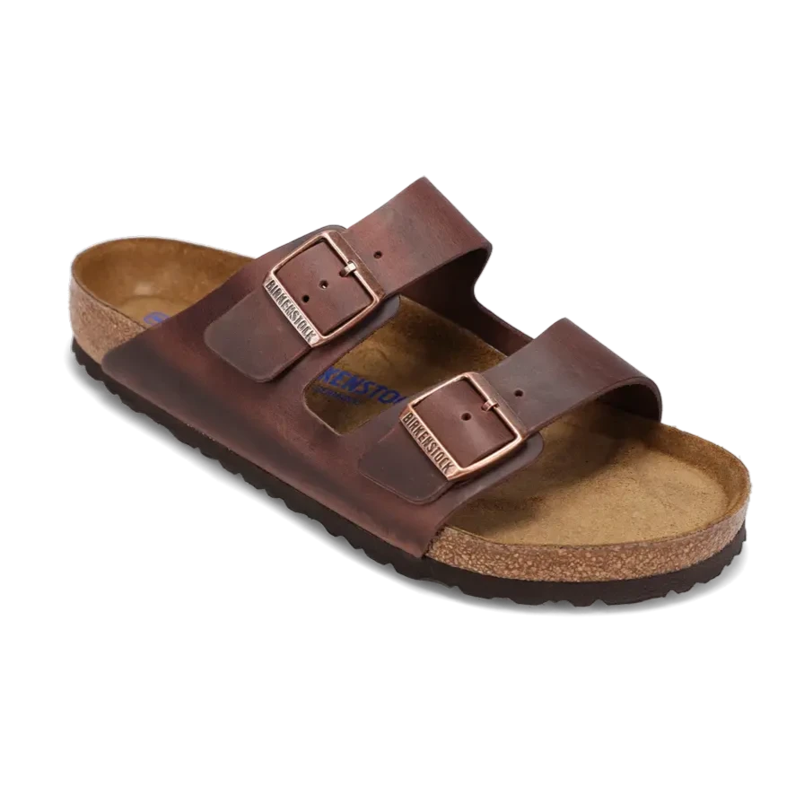 Men's Flexible Sole Shoes Men's Arizona Soft Footbed Habana Oiled Leather