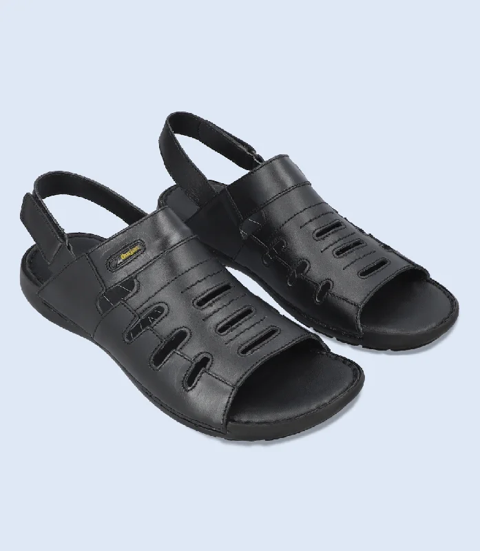 Men's All-Season Boots BM5744-BLACK-Men Casual Sandal