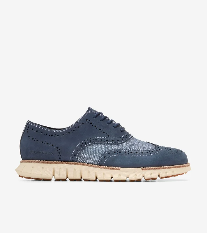 Men's Slip-Resistant Shoes Men's ZERØGRAND Remastered Wingtip Oxford