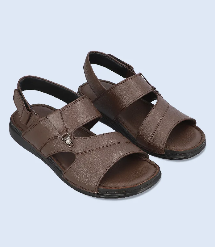 Men's Seamless Design Boots BM5603-ESPREESO-Men Sandal
