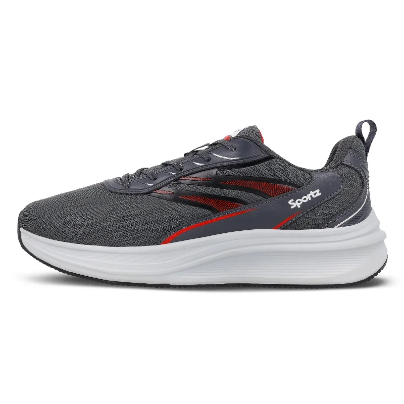 Men's Stylish Shoes WILZER Men's Lace-up Sports Shoe - WS9153 Dark Grey