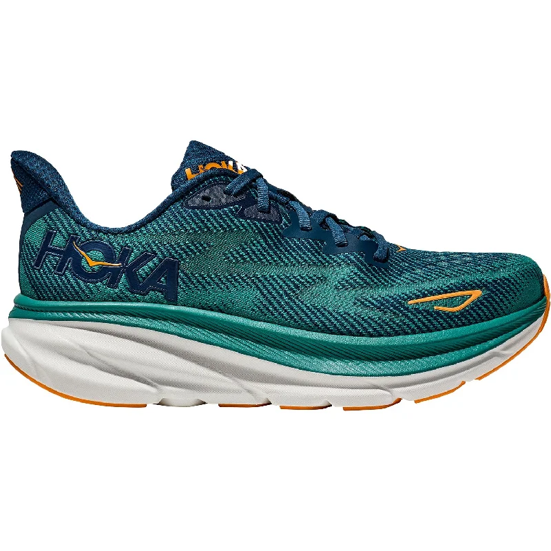 Men's Casual Shoes Men's Hoka Clifton 9 Midnight/Oceanic Mesh