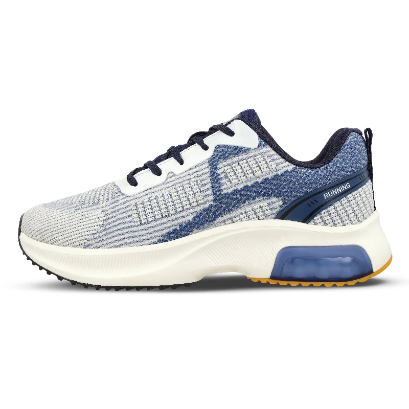 Men's Cozy Boots Walkaroo Men Sports Shoe - WS9107 Blue White