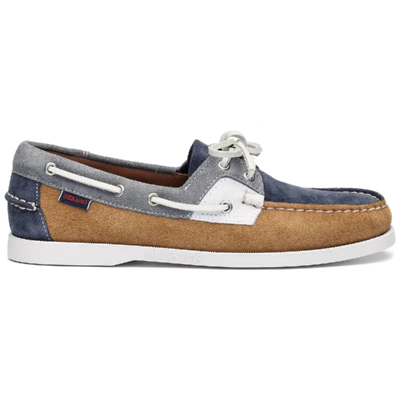 Huge Savings On Premium Quality Shoes Rossisland Jib - Cognac & Denim & Slate & White